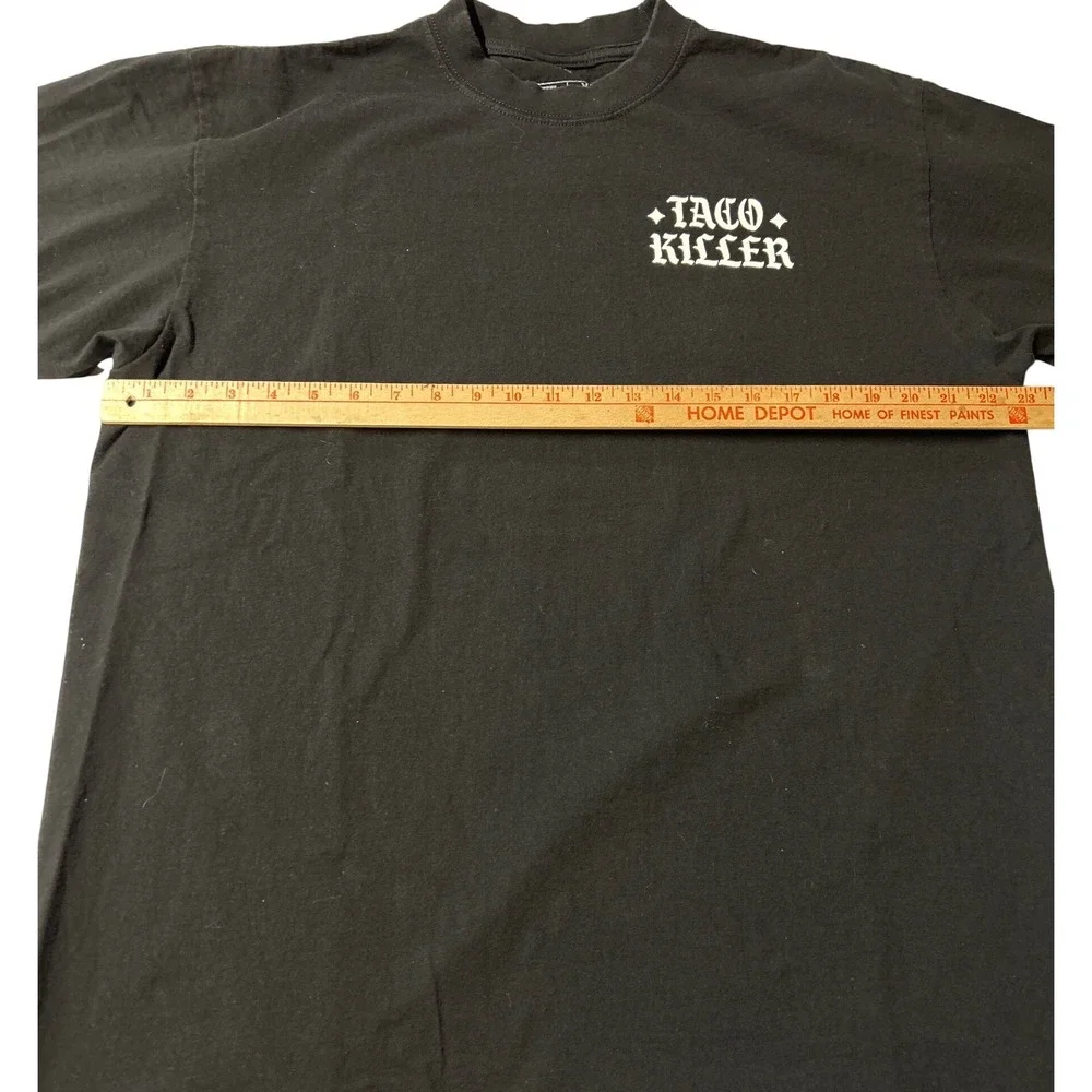 OS Family Taco Killer Graphic T Shirt Black XL Ive Killed Con‎ Todo Heavy